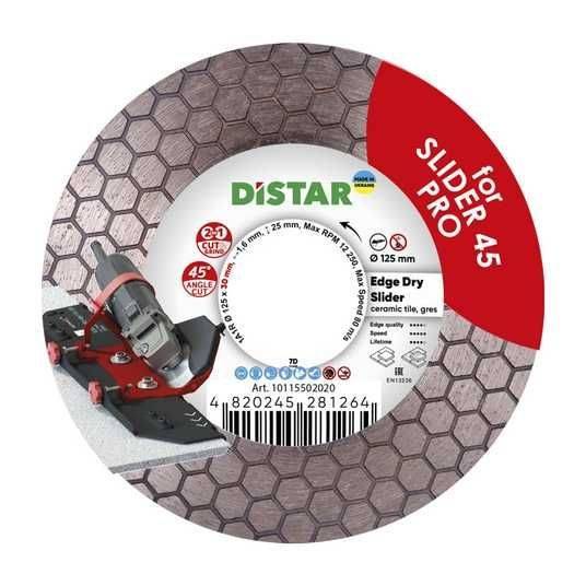 Distar edge dry slider teemantketas 125mm