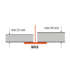 Solid®MAXI 3 mm plaatimisankur 25-36mm looduskivile 100 tk Solid maxi plaatimisankur 3mm (3)