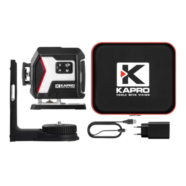Kapro Nucleo 3D laserlood roheline, komplekt (3)