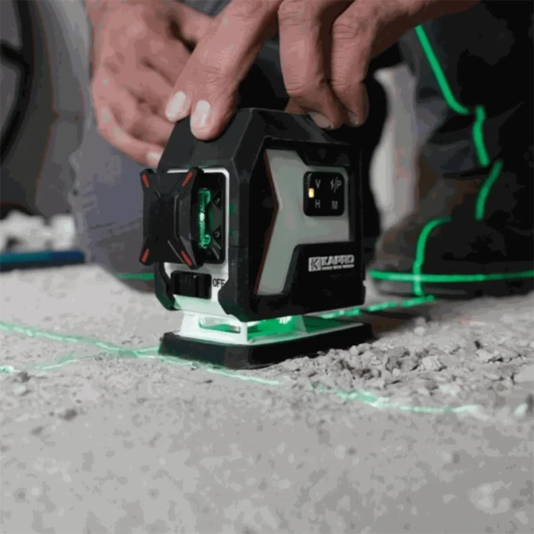 Kapro Nucleo 3D laserlood roheline, komplekt (4)